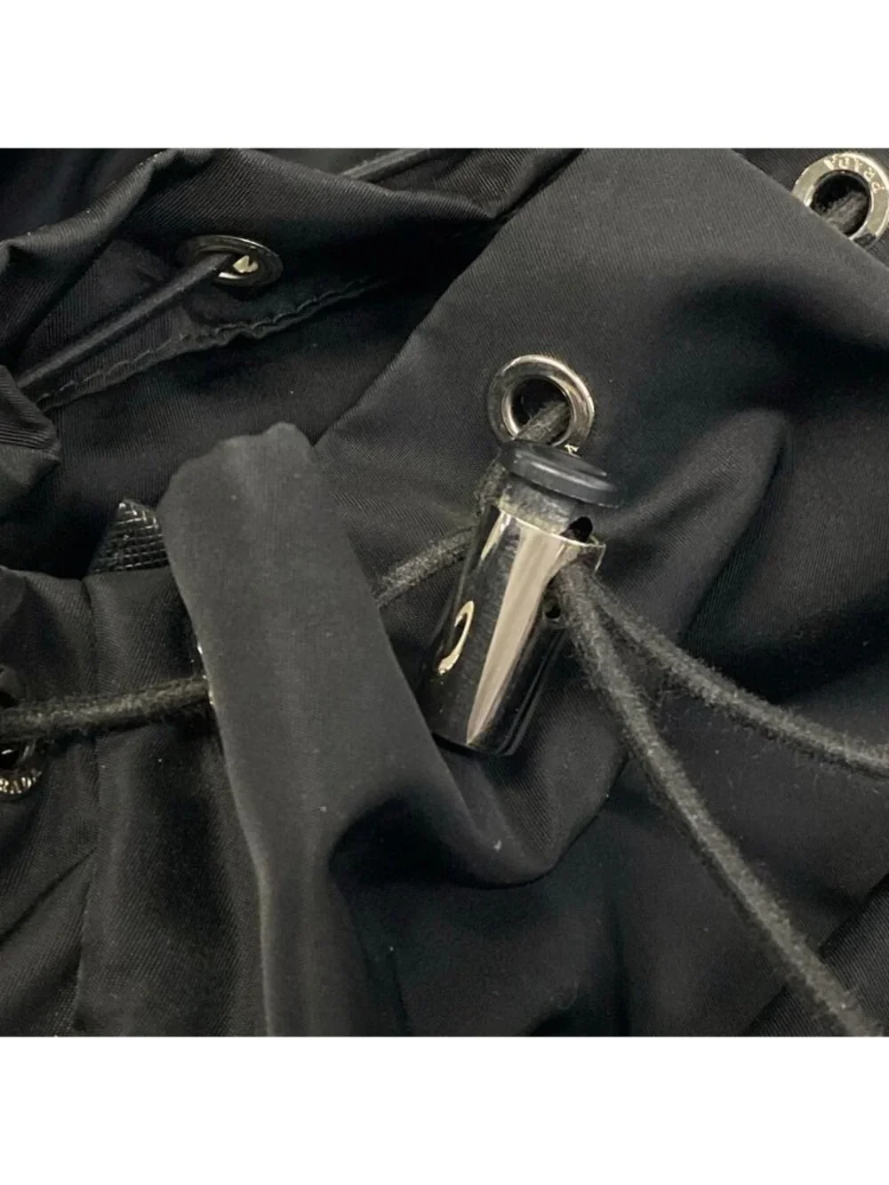 Prada Backpack Black Leather